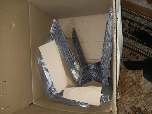 Стул на металлокаркасе Чилли синий / белый фото покупателя 1081