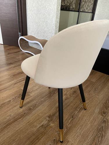 Стул на металлокаркасе Gabi gray / black фото покупателя 418