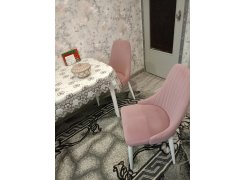 Стул на металлокаркасе Kora beige / black фото покупателя 377