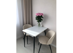 Стул на металлокаркасе Gabi 1 light blue / black фото покупателя 20