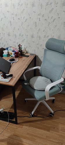 Компьютерное кресло Montana blue / white фото покупателя 21