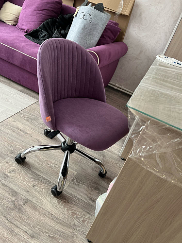 Компьютерное кресло Melody розовое фото покупателя 194