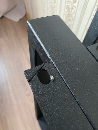 Стол Лота Лофт 120 32 мм бетон / черный матовый фото покупателя 566