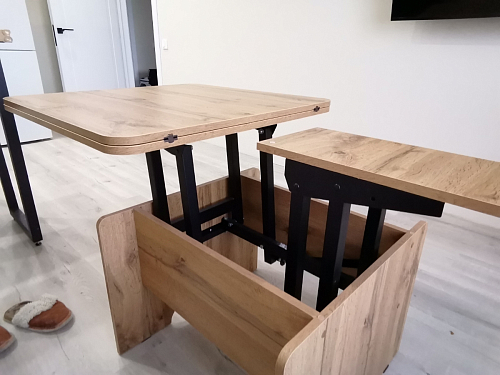 Стол-трансформер Престиж темный венге фото покупателя 2