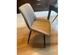 Стул на металлокаркасе Вейв светло-серый (hl 63) / 10К черный каркас фото покупателя 8