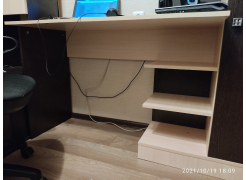 Письменный стол Квартет-6 белый фото покупателя 25