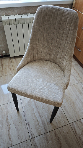 Стул на металлокаркасе Kora green / black фото покупателя 407