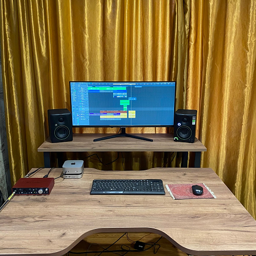 Барная стойка Дилан Лофт 120х40х98 дуб делано темный фото покупателя 141