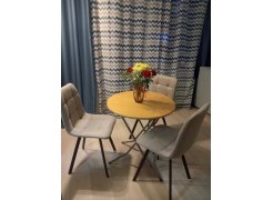 Стул на металлокаркасе Чилли черный фото покупателя 302