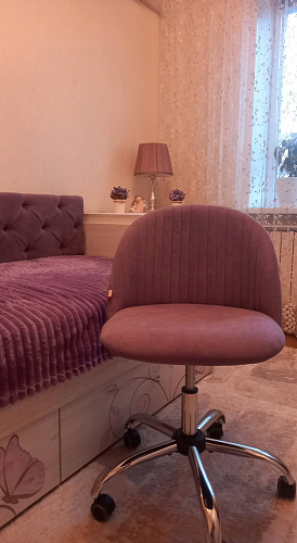 Компьютерное кресло Melody розовое фото покупателя 203