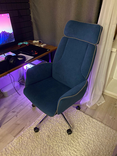 Кресло Charm олива фото покупателя 15