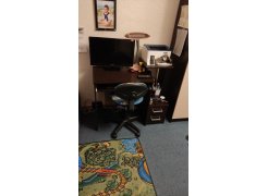 Компьютерный стол Джаз-24 левый белый фото покупателя 64