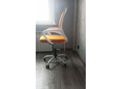 Компьютерное кресло Ergoplus белое / голубое фото покупателя 23