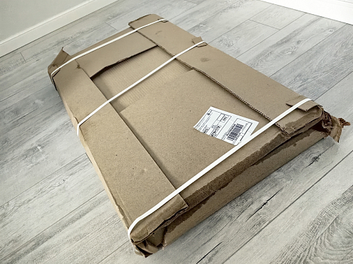 Письменный стол Клер Лофт дуб делано темный / черный матовый фото покупателя 29