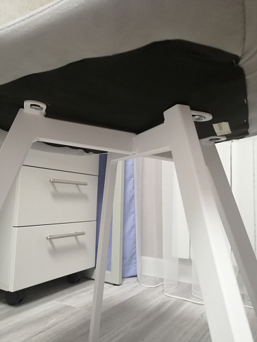 Комплект стульев Чилли 2 шт бежевый / черный фото покупателя 1108