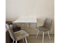 Стул на металлокаркасе Дани 01 светло-серый / черный фото покупателя 40