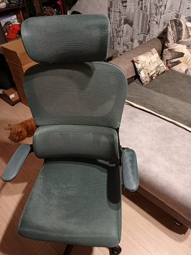 Компьютерное кресло Sprut темно-серый / черный фото покупателя 38