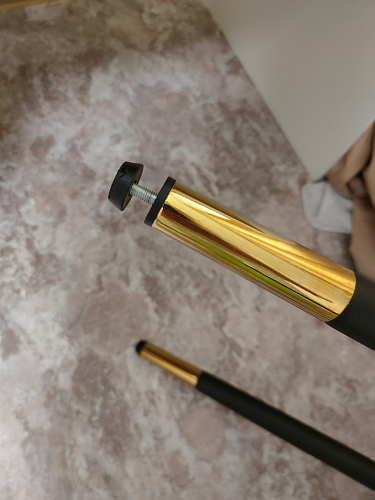 Стул на металлокаркасе Gabi 1 beige / black фото покупателя 305