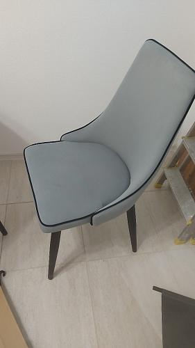 Стул на металлокаркасе Kora black / gray фото покупателя 27