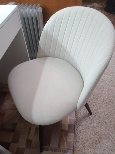 Стул на металлокаркасе Gabi 1 light purple / black фото покупателя 145