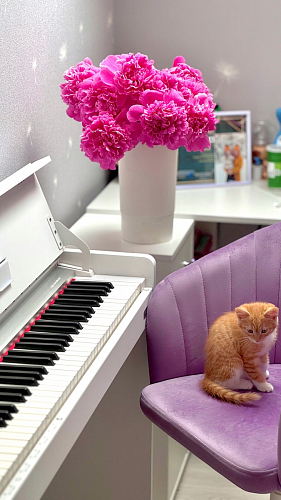 Компьютерное кресло Тибо confetti chocolate / белый фото покупателя 162