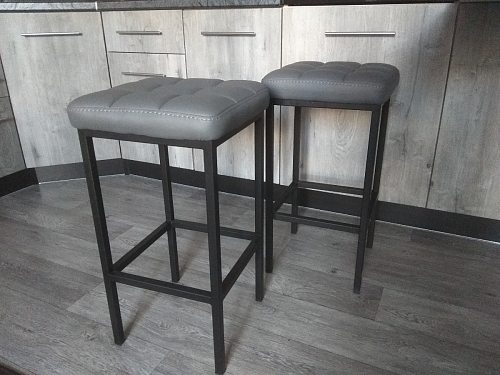 Барный стул Лофт катания минт / белый матовый фото покупателя 112