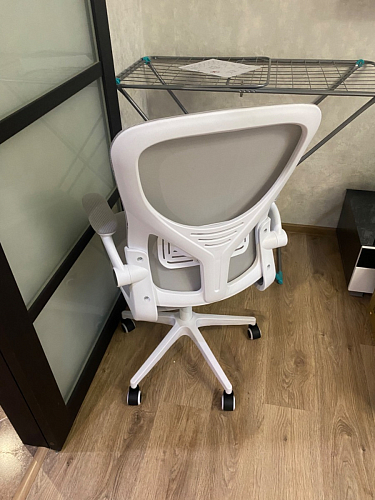 Компьютерное кресло Konfi dark gray / pink / white фото покупателя 125