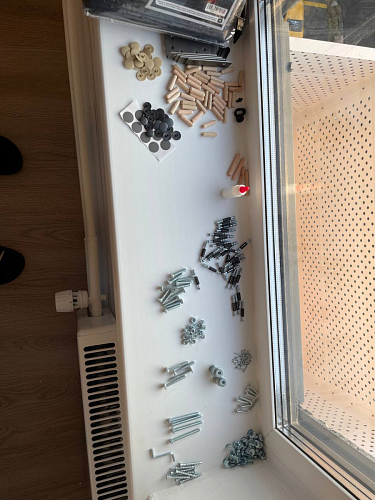 Двуспальная кровать Клауд 160х200 парящая дуб крафт золотой / антрацит фото покупателя 13