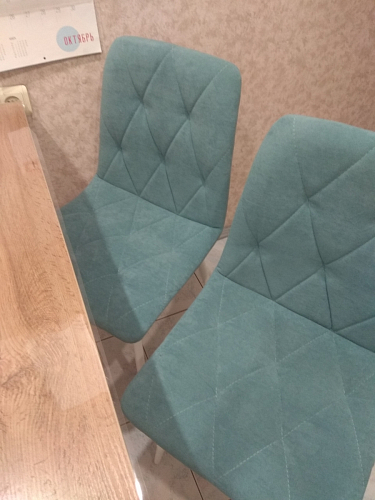 Стол Тринити Лофт 120 32 мм бетон / черный матовый фото покупателя 310