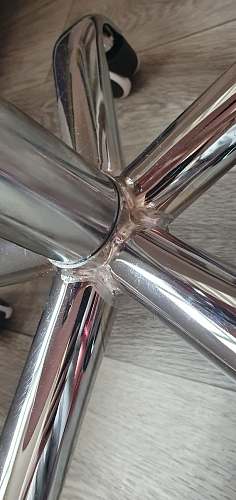 Компьютерное кресло Kolin с подушкой clear / white фото покупателя 171