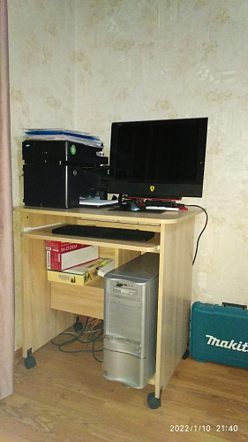 Компьютерный стол КСТ-10.1 Венге  - Уцененный экземпляр фото покупателя 30