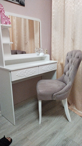 Деревянный стул Милано 1 бежевый / белый фото покупателя 72