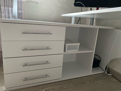 Компьютерный стол КСТ-109П правый венге фото покупателя 24