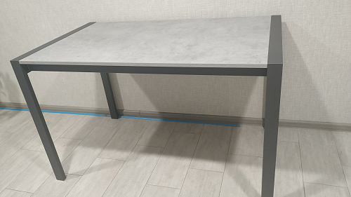 Стол Центавр дуб галифакс / черный матовый фото покупателя 93