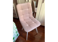 Стул на металлокаркасе Чилли горчичный / белый фото покупателя 235