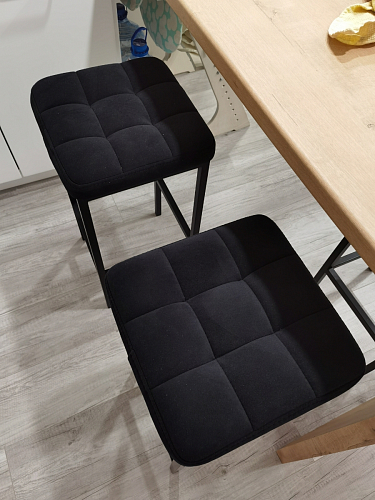 Барный стул Лофт катания минт / белый матовый фото покупателя 76