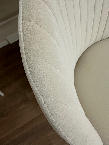 Стул на металлокаркасе Gabi 1 light blue / black / gold фото покупателя 257