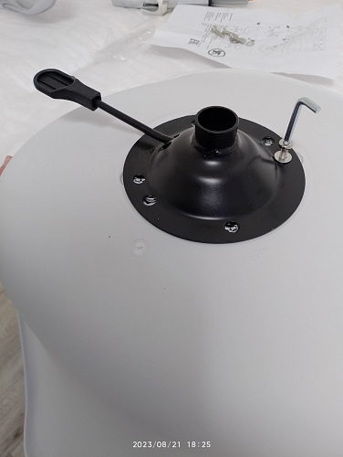 Компьютерное кресло Kolin с подушкой clear / white фото покупателя 324