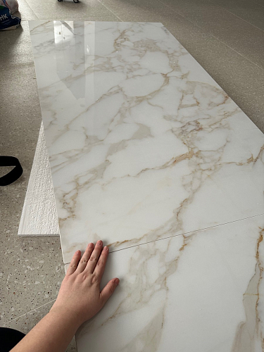 Керамический стол Ливи 140(200)х80х78 patagonia bronze / черный фото покупателя 25