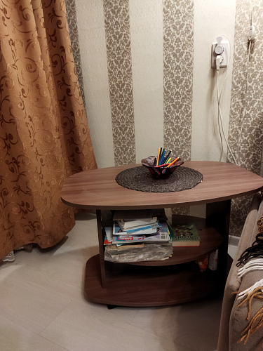 Журнальный стол Лидер ясень шимо темный фото покупателя 12