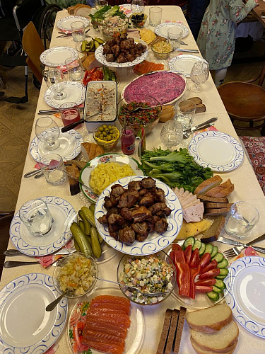 Стол обеденный раздвижной СтК7 дуб молочный фото покупателя 155