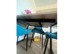 Стол Лота Лофт 140 25 мм юта / белый матовый фото покупателя 17