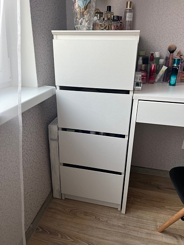 Комод Т-4р дуб сонома / белый фото покупателя 7