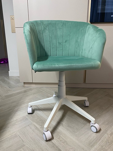 Компьютерное кресло Тибо светло-коричневый / белый фото покупателя 181