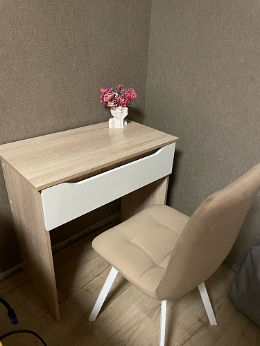 Стул на металлокаркасе Чилли зеленый / белый каркас фото покупателя 188