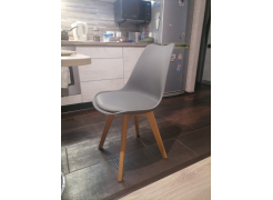 Деревянный стул Bonuss dark gray / black фото покупателя 40