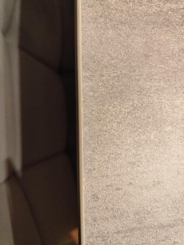 Стол Лота Лофт 120 32 мм бетон / черный матовый фото покупателя 80