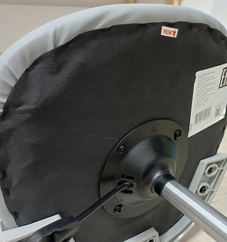 Компьютерное кресло Kiddy/Кидди бирюзовое ткань (сетка) фото покупателя 52