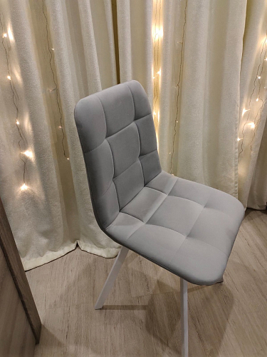 Стул на металлокаркасе Чилли зеленый / белый каркас фото покупателя 179