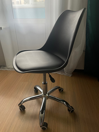Компьютерное кресло Kolin с подушкой clear / white фото покупателя 459